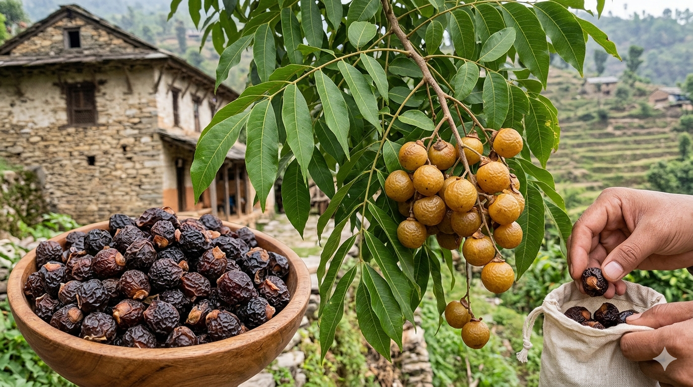 Sapindus Mukorossi (Soapberry)